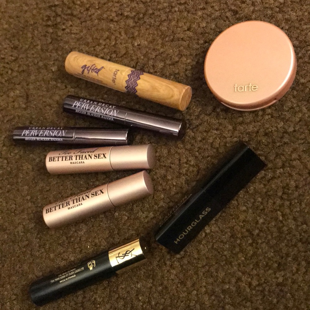 Deluxe sample lot - mascara blush tarte too faced